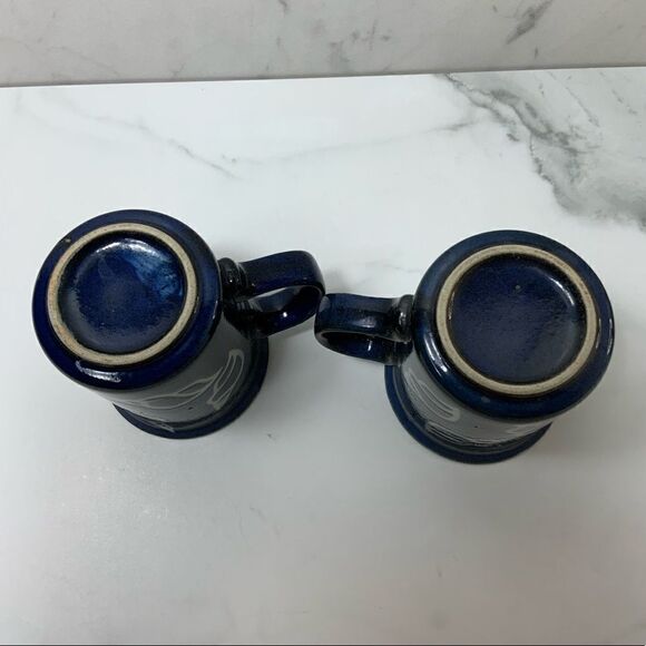 Set of 2 Vintage Otagiri seashell mugs - Picture 3 of 4